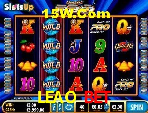 Slots com jackpots e giros grátis na LEAO BET