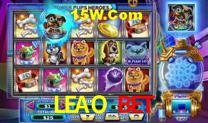 Biblioteca de slots populares na LEAO BET